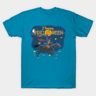 A Headless Horseman Halloween T-Shirt